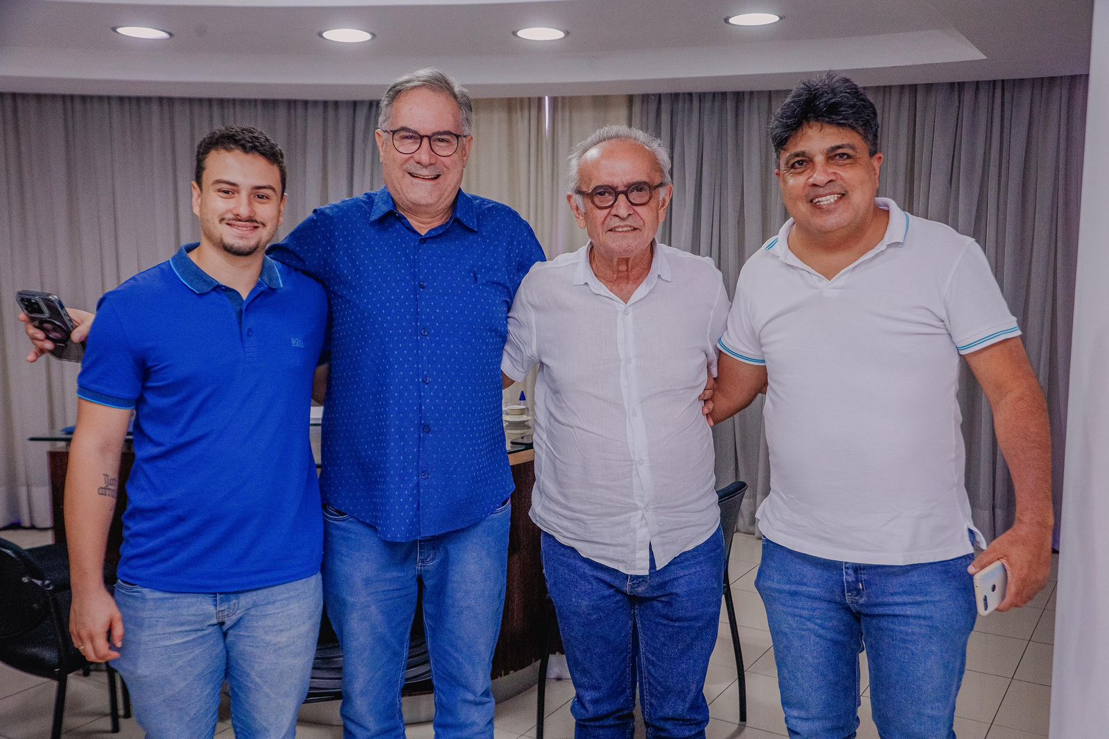 Cícero Lucena recebe apoio de lideranças de Gurjão e Cajazeiras para o Governo do Estado