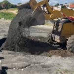 Prefeitura de Campina Grande iniciou neste sábado intervenção emergencial em linha férrea no bairro de Bodocongó