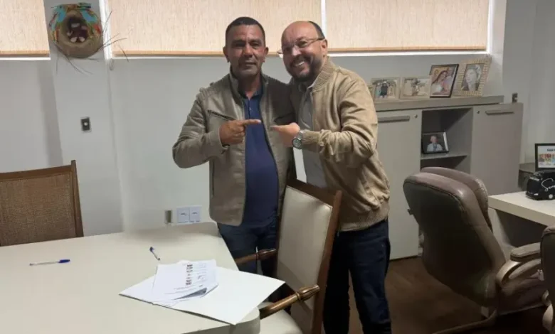 Luciano Breno anuncia apoio à reeleição de Saulo para mais um biênio à frente da presidência
