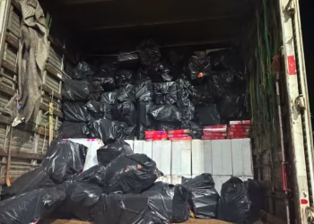 PRF apreende mais de 25 mil pacotes de cigarros contrabandeados na BR-230, em Gurinhém