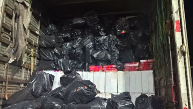 PRF apreende mais de 25 mil pacotes de cigarros contrabandeados na BR-230, em Gurinhém PRF apreende mais de 25 mil pacotes de cigarros contrabandeados na BR-230, em Gurinhém