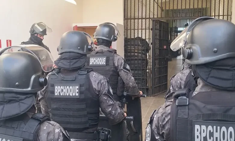 Detentos fazem princípio de rebelião no presídio PB1, em João Pessoa Detentos fazem princípio de rebelião no presídio PB1, em João Pessoa