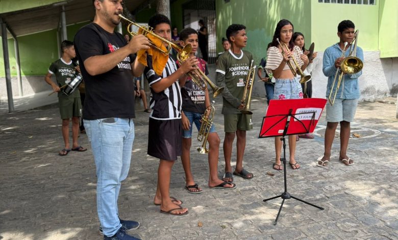 Sete de Setembro: Prefeitura de Campina Grande ultima ensaios da Banda Fanfarra ‘Treze de Julho’, que este ano desfila em Galante Sete de Setembro: Prefeitura de Campina Grande ultima ensaios da Banda Fanfarra ‘Treze de Julho’, que este ano desfila em Galante