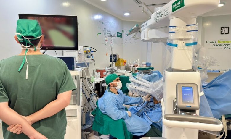 Unimed João Pessoa alcança marca de 100 cirurgias robóticas