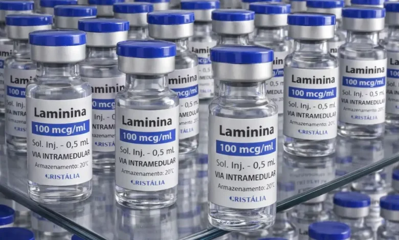 Testes clínicos fase 1 da polilaminina começam este mês Testes clínicos fase 1 da polilaminina começam este mês